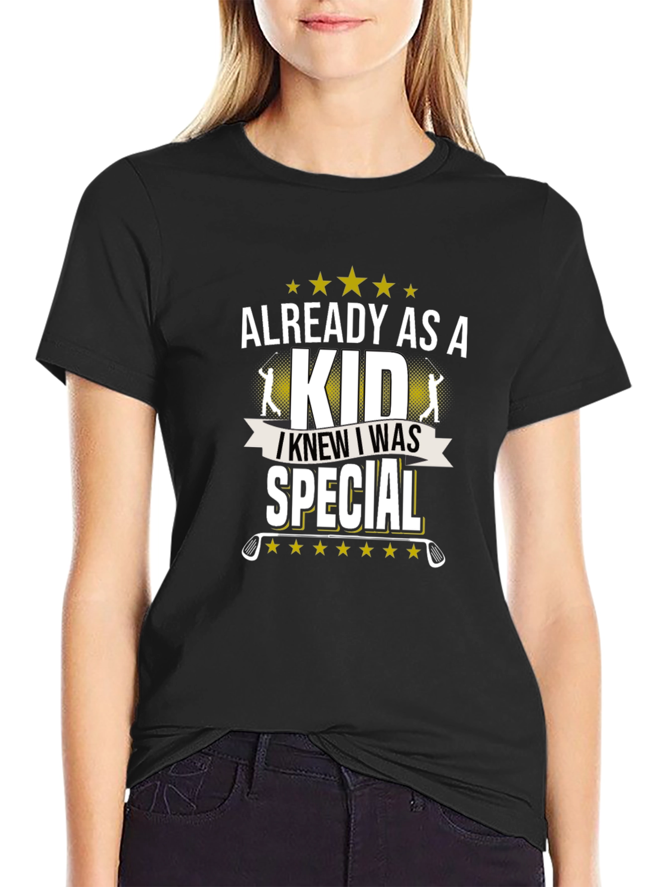 Funny Golfing T-Shirt: Already As A Kid Special Tee