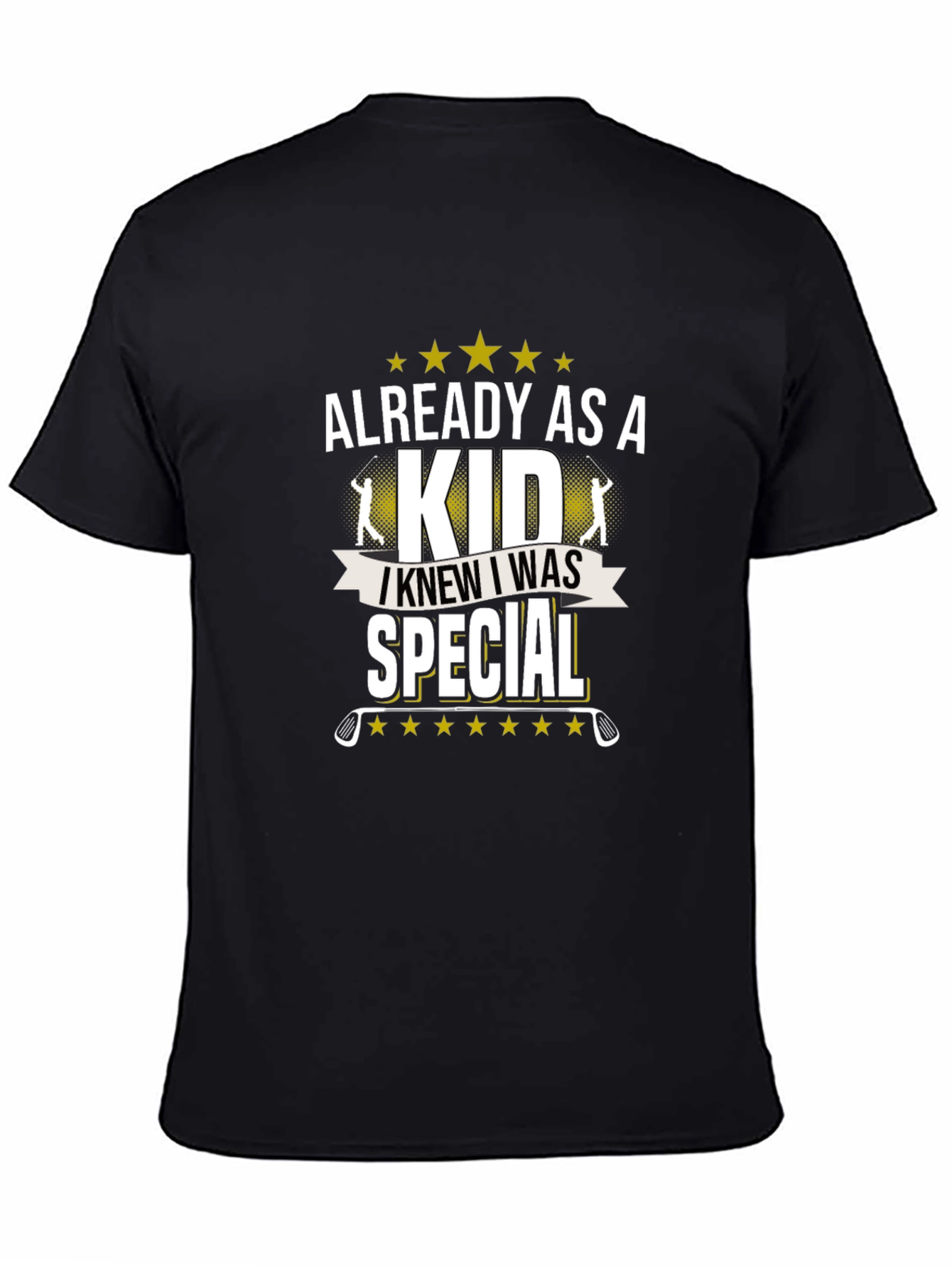 Funny Golfing T-Shirt: Already As A Kid Special Tee
