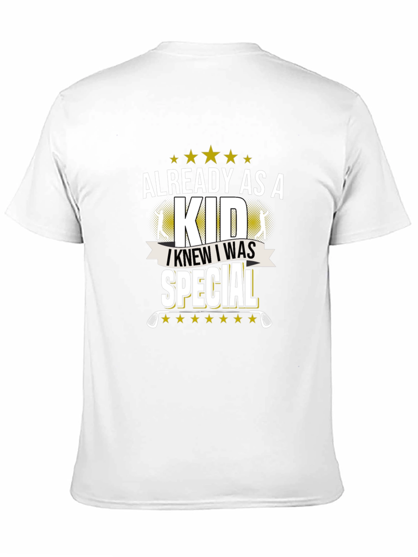 Funny Golfing T-Shirt: Already As A Kid Special Tee