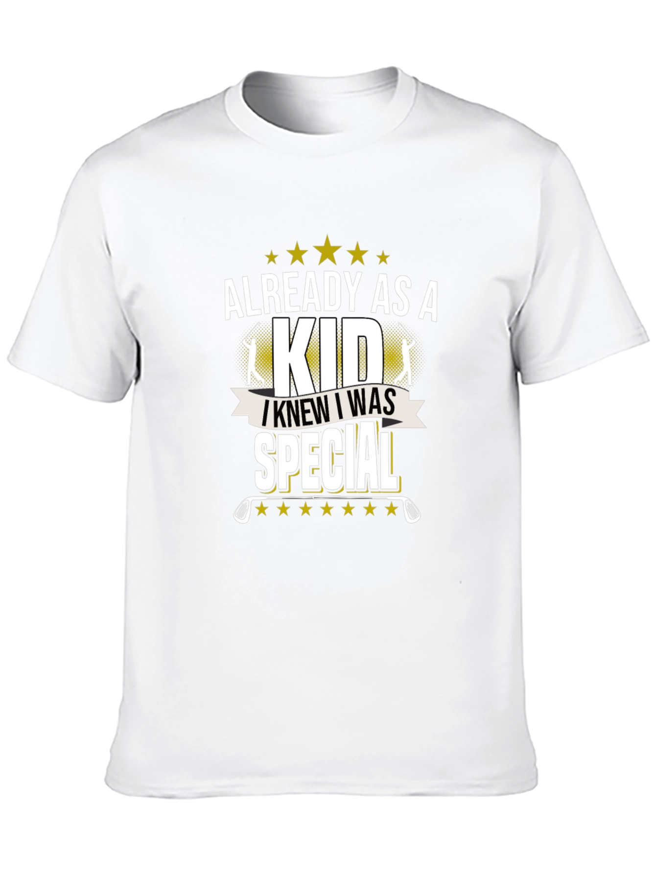 Funny Golfing T-Shirt: Already As A Kid Special Tee