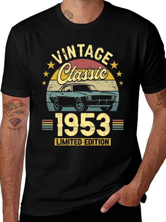 Vintage 1953 Limited Edition Classic Car T-Shirt