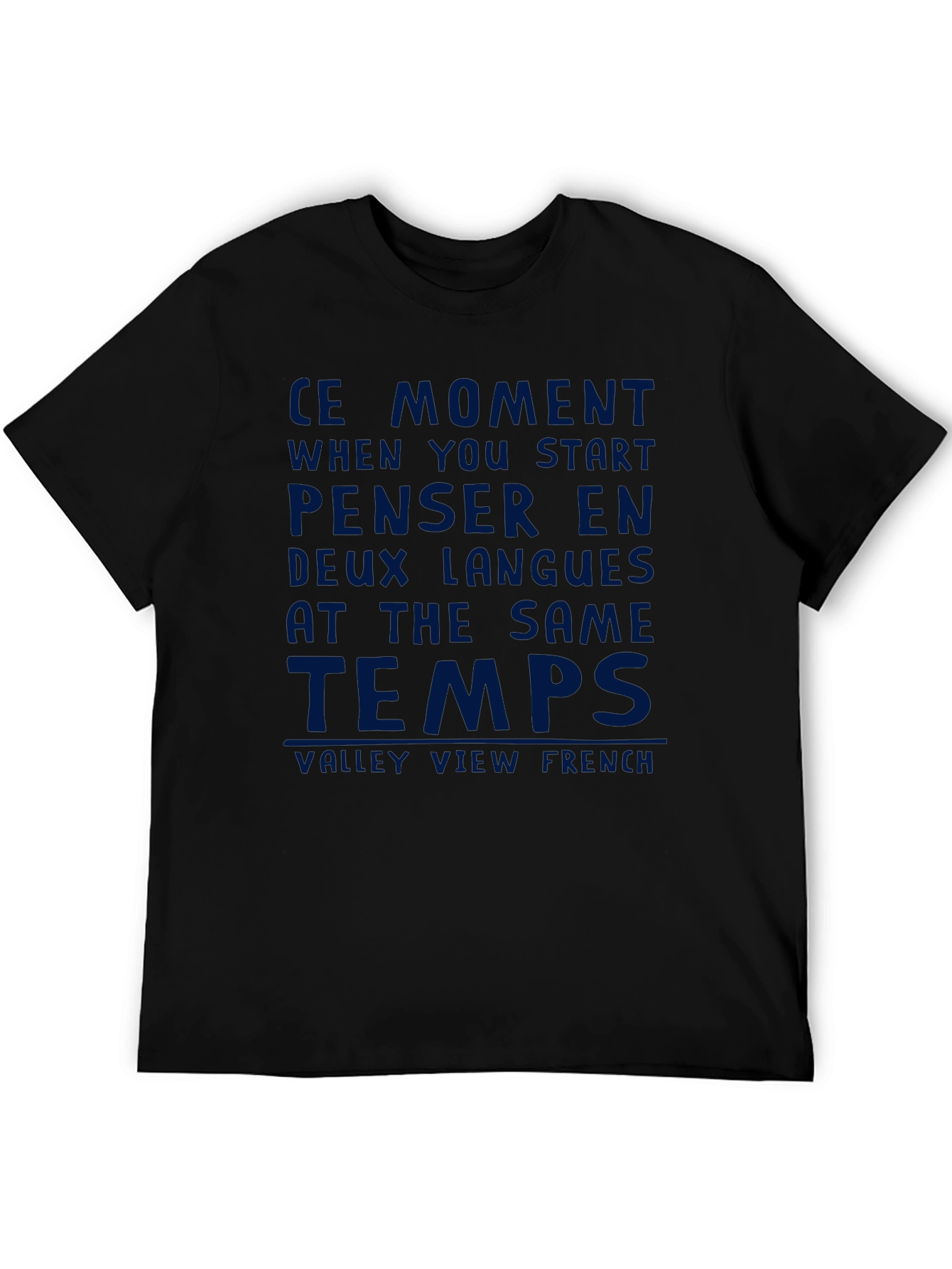 Bilingual T-Shirt - Penser En Deux Langues