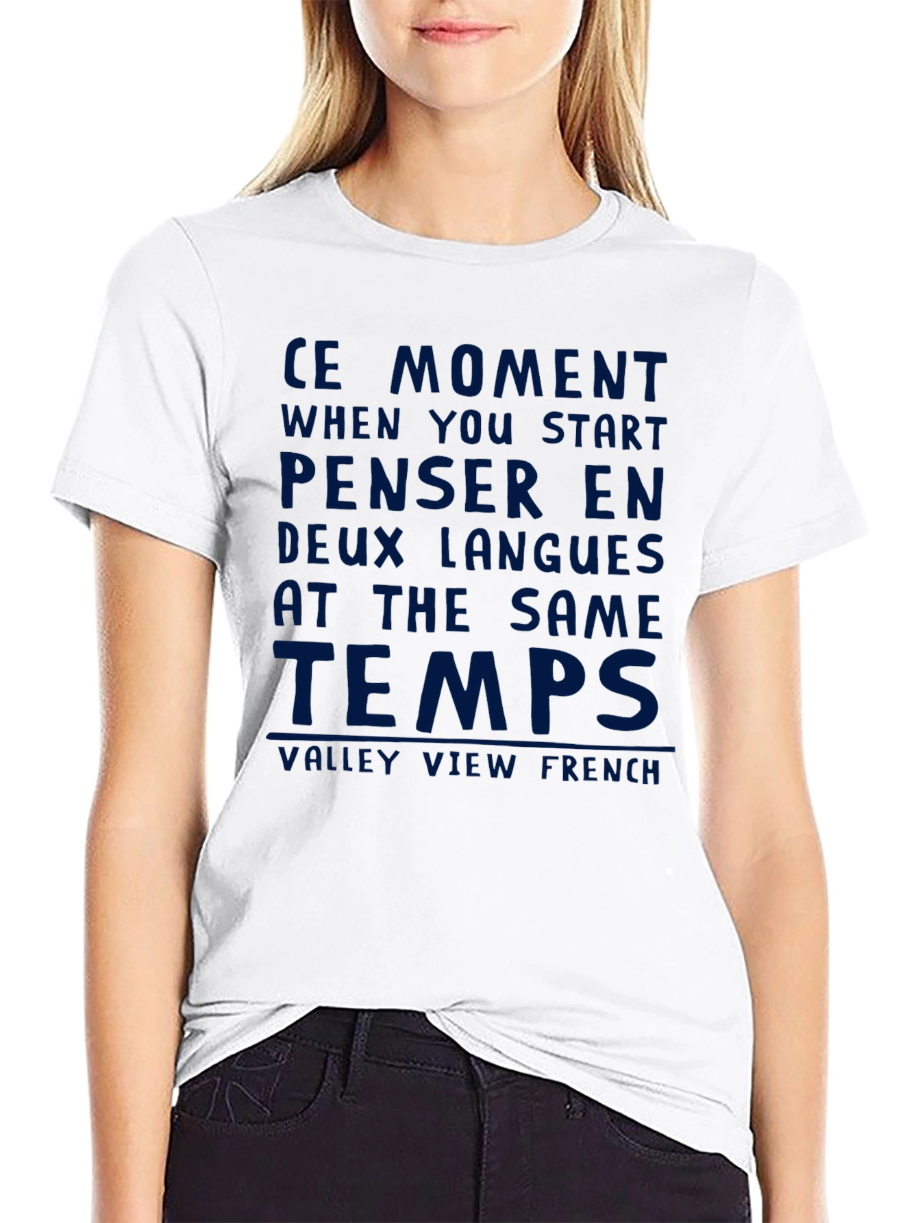 Bilingual T-Shirt - Penser En Deux Langues