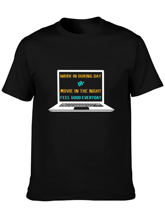 Work Hard Play Harder Graphic T-Shirt