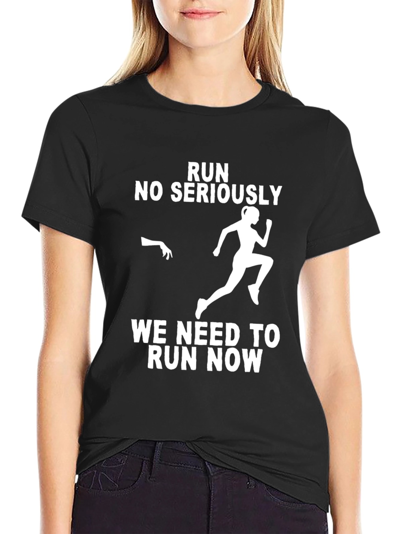 Run No Seriously Graphic Tee