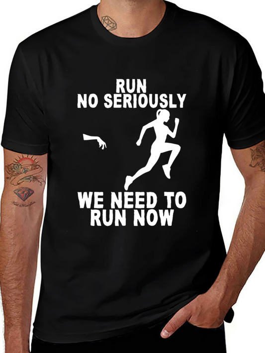 Run No Seriously Graphic Tee