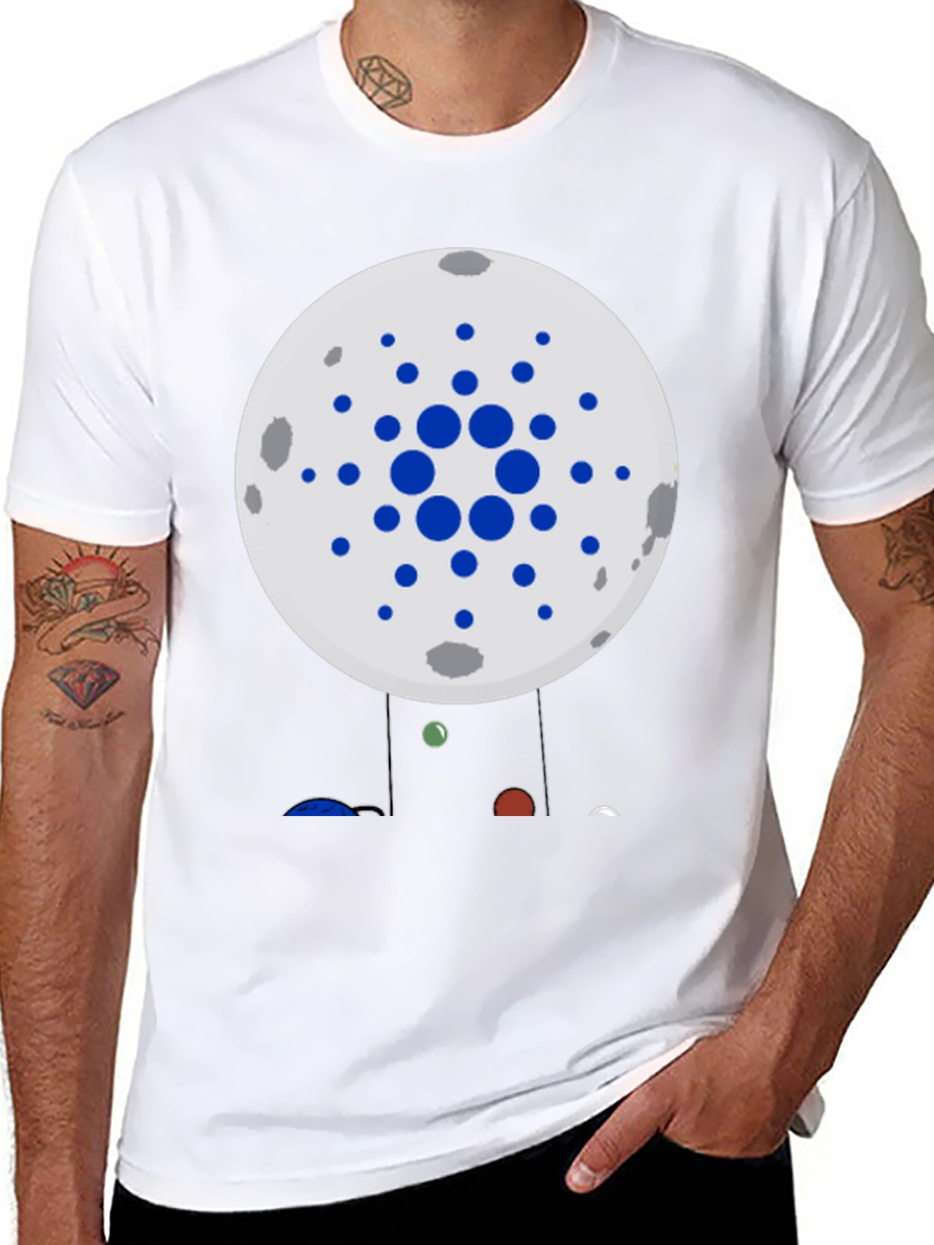 Cardano Moon T-Shirt - Crypto ADA Tee