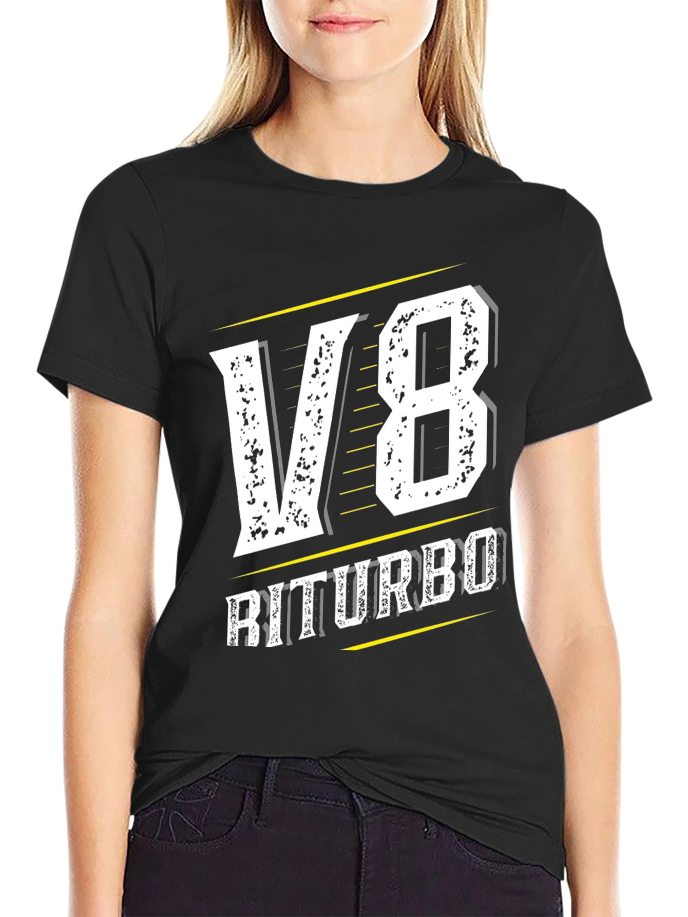 V8 BiTurbo Graphic Tee - Automotive Enthusiast T-Shirt