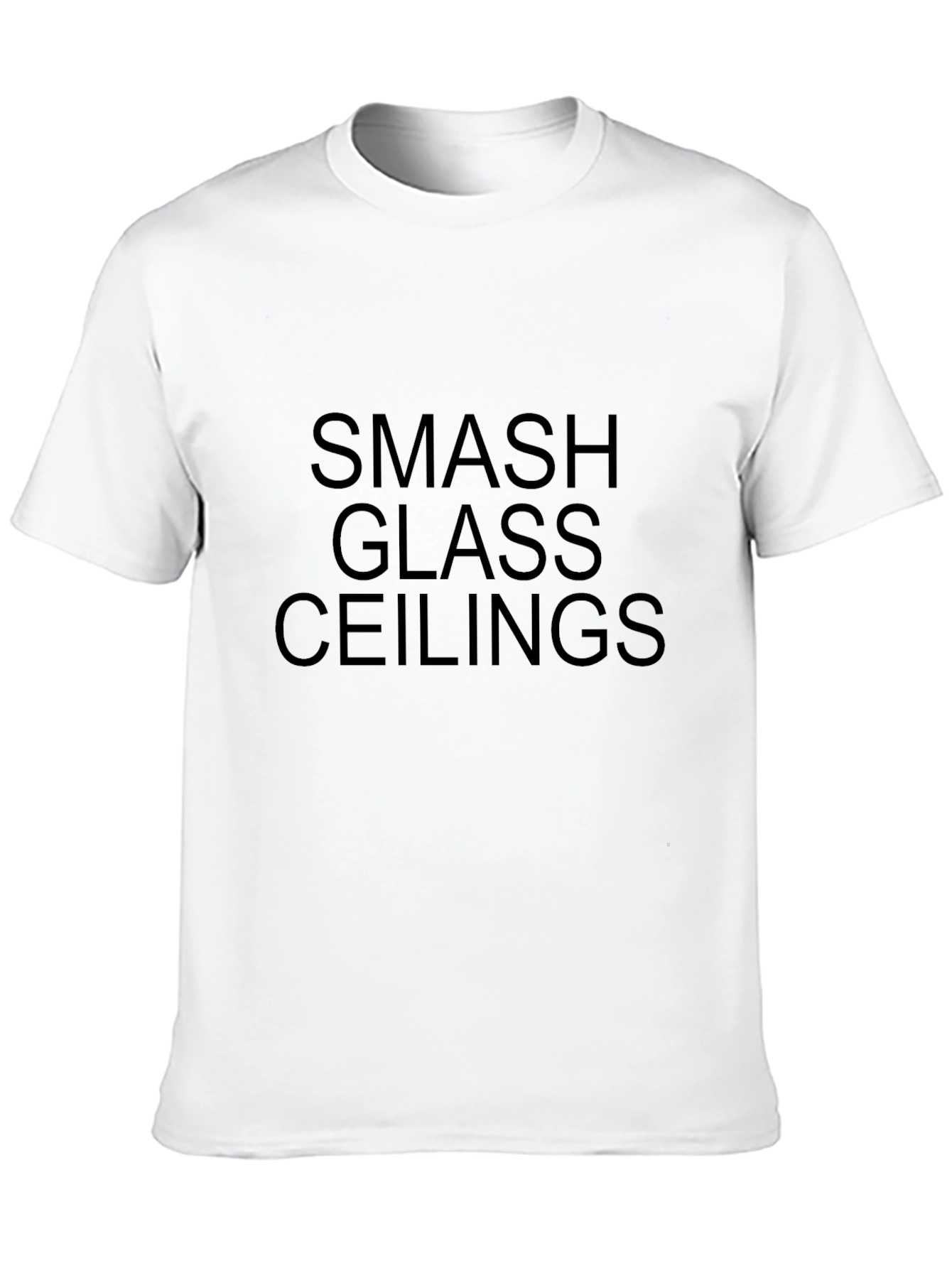 Smash Glass Ceilings Graphic Tee - Black