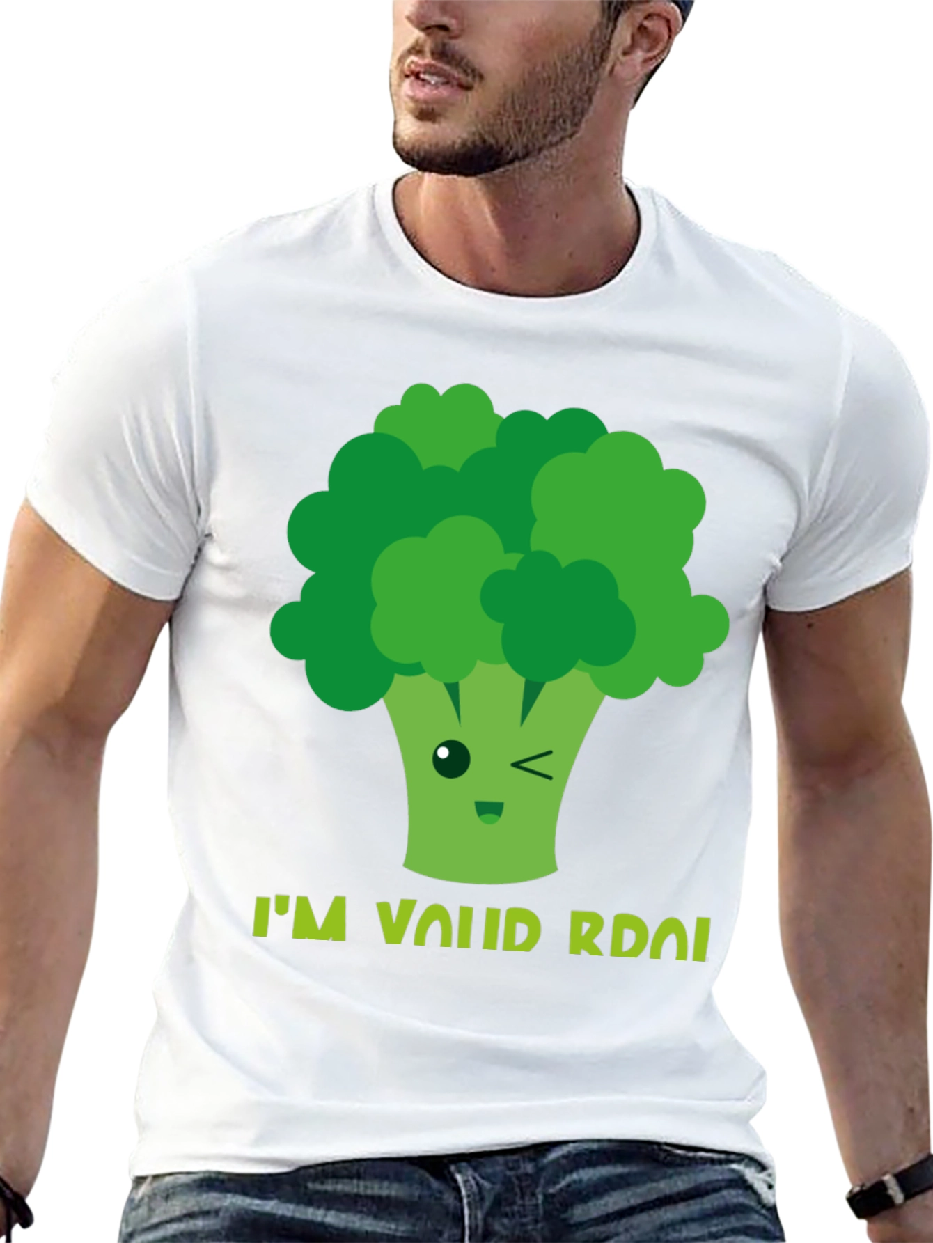 Funny Broccoli Pun T-Shirt - Im Valid Broccoli