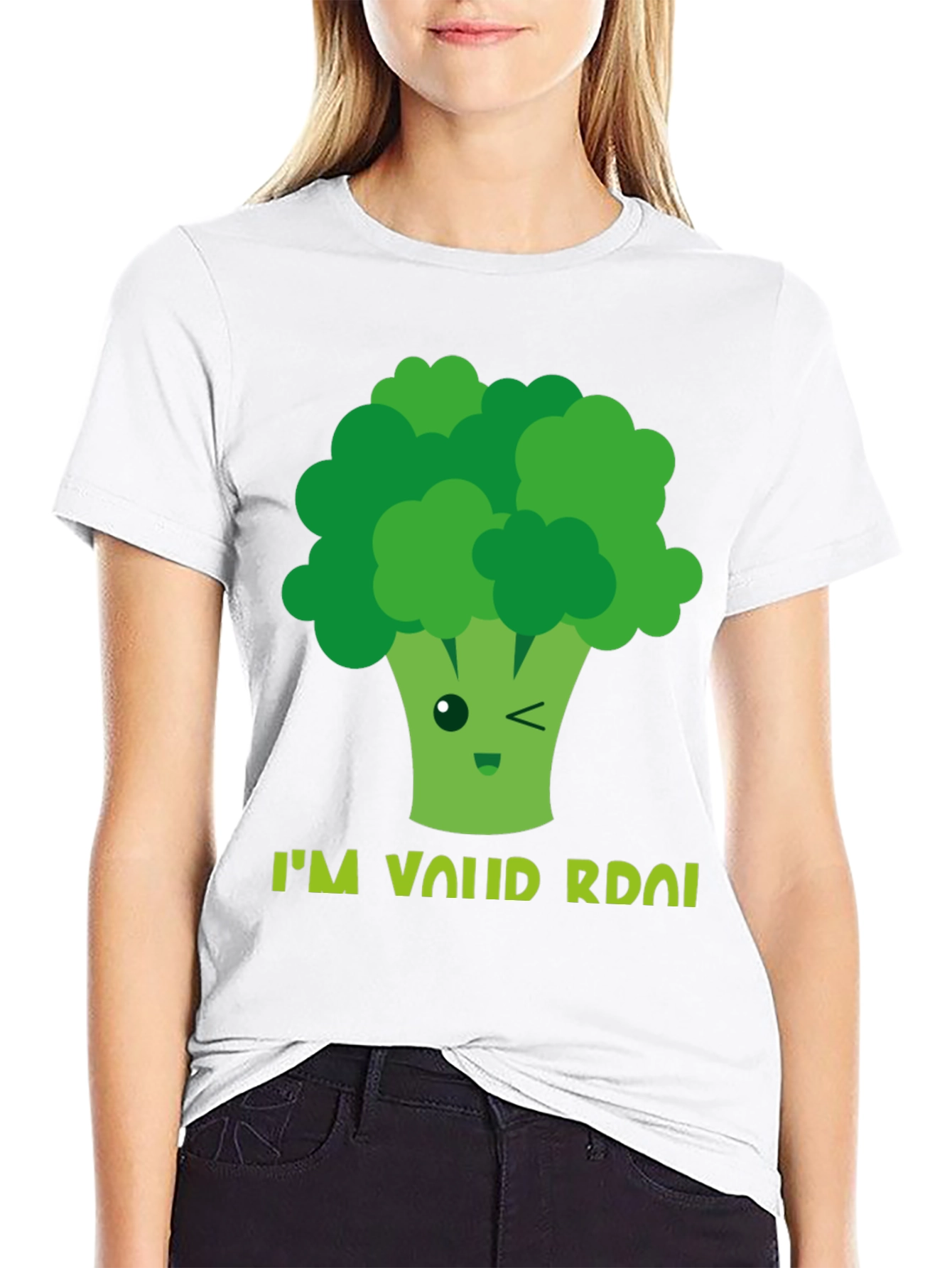 Funny Broccoli Pun T-Shirt - Im Valid Broccoli