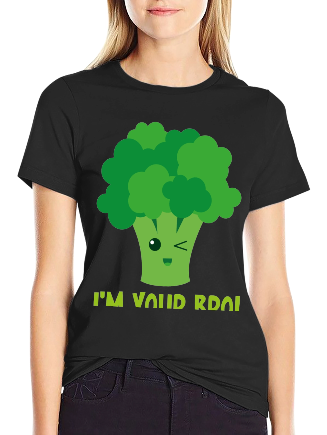 Funny Broccoli Pun T-Shirt - Im Valid Broccoli