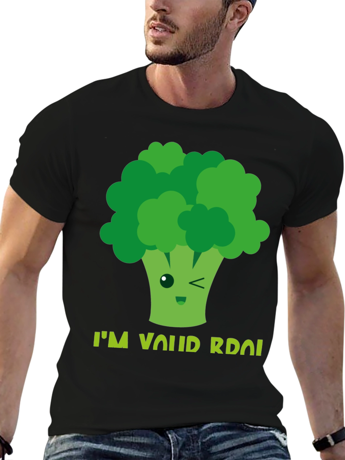 Funny Broccoli Pun T-Shirt - Im Valid Broccoli