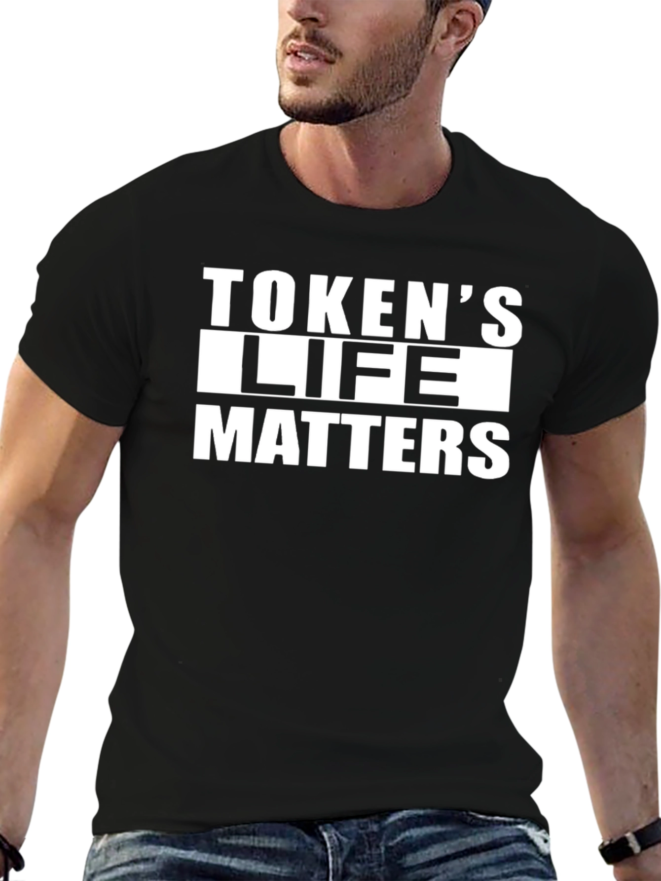 Tokens Life Matters Black T-Shirt