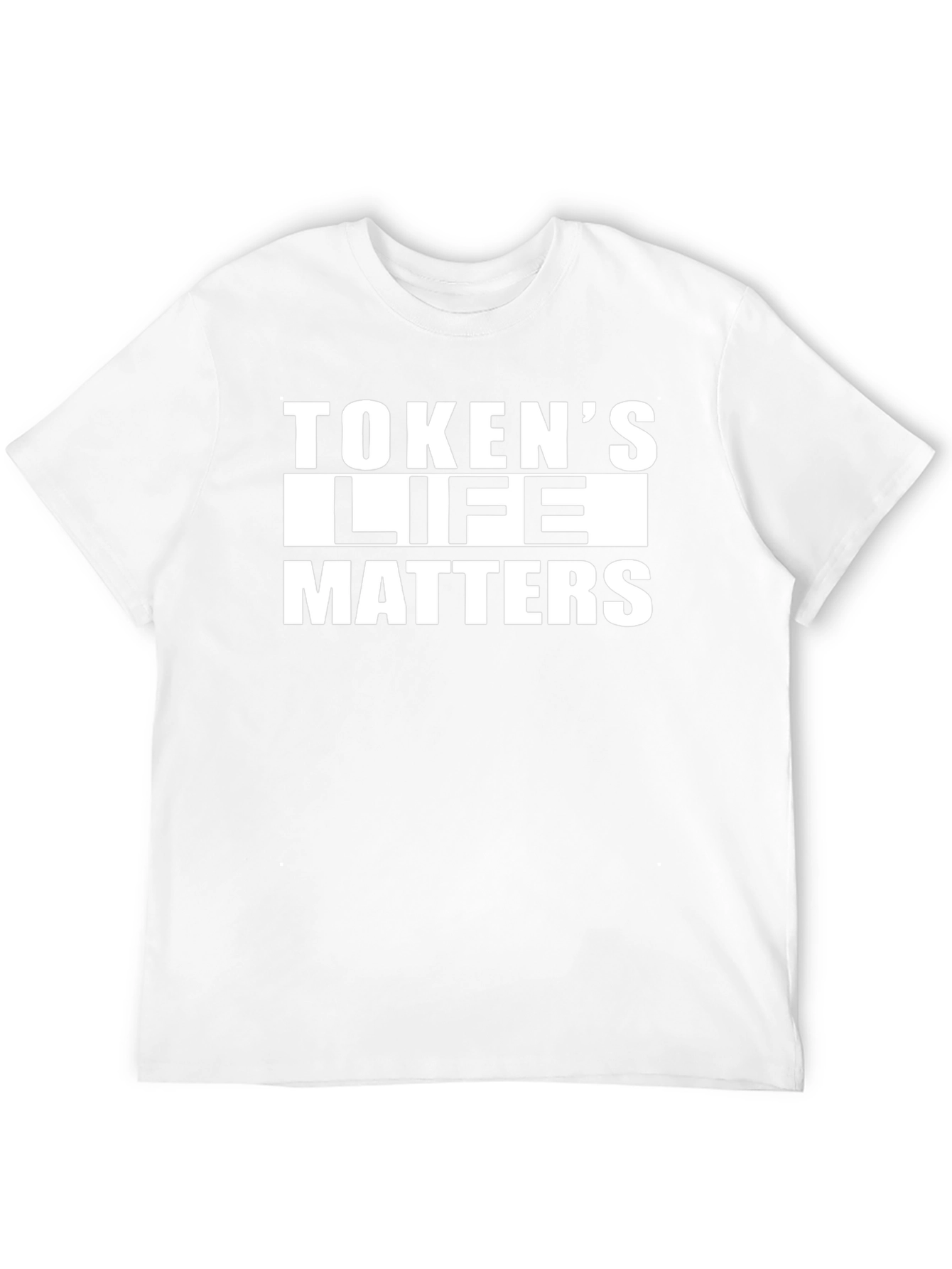 Tokens Life Matters Black T-Shirt