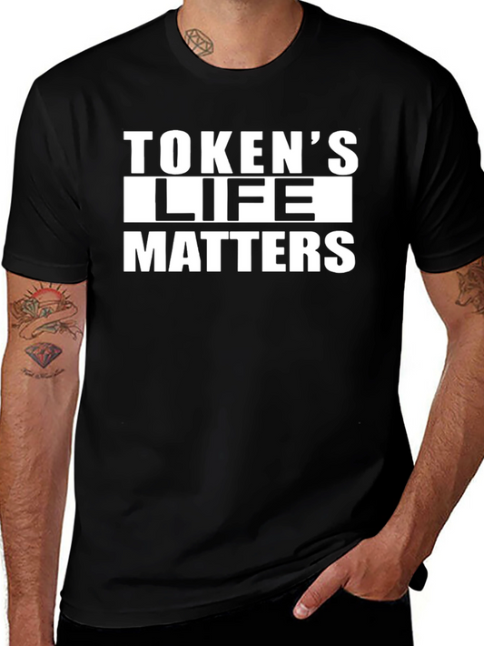 Tokens Life Matters Black T-Shirt