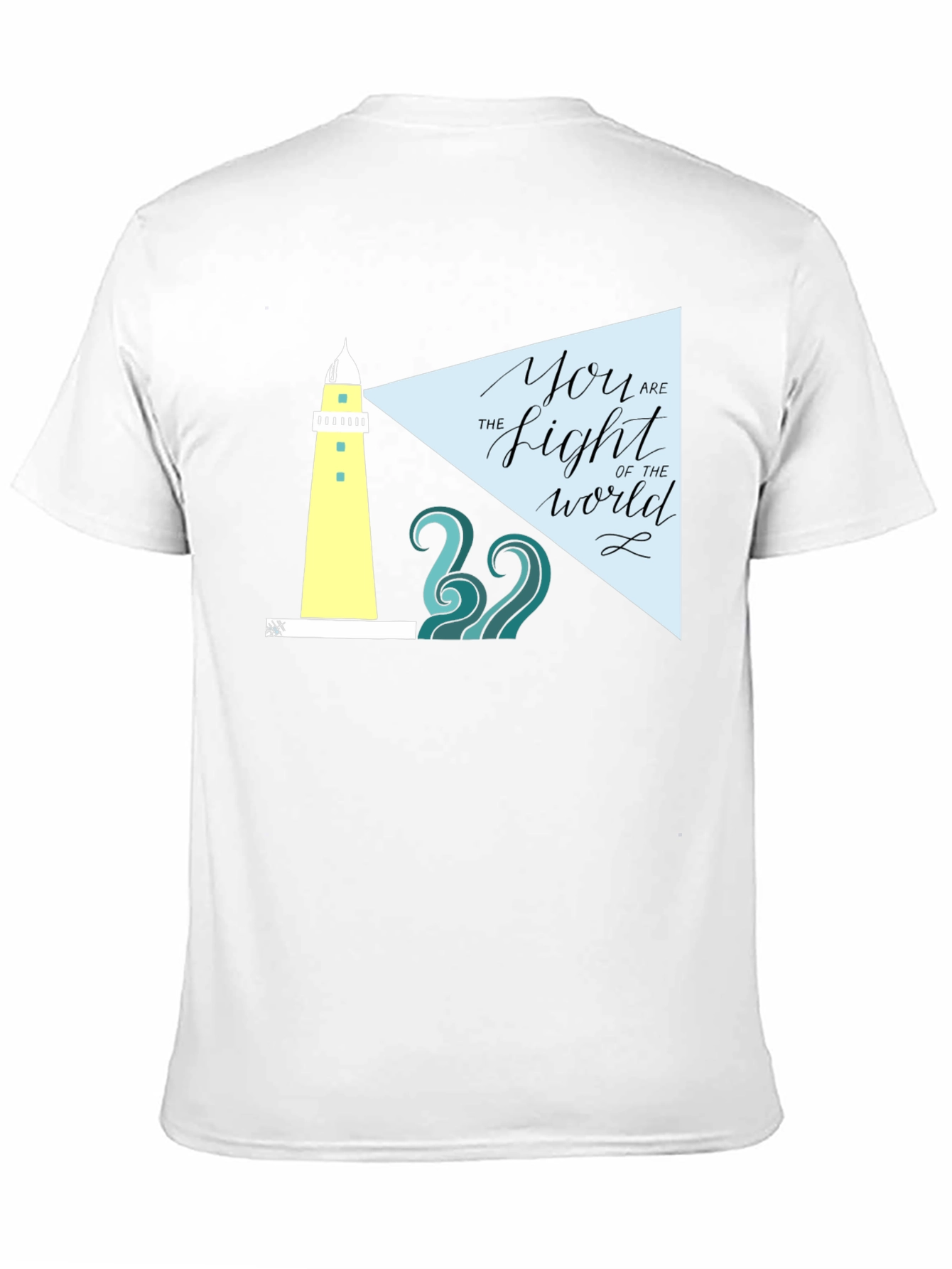 Lighthouse Graphic Tee - You Are The Light T-Shirt