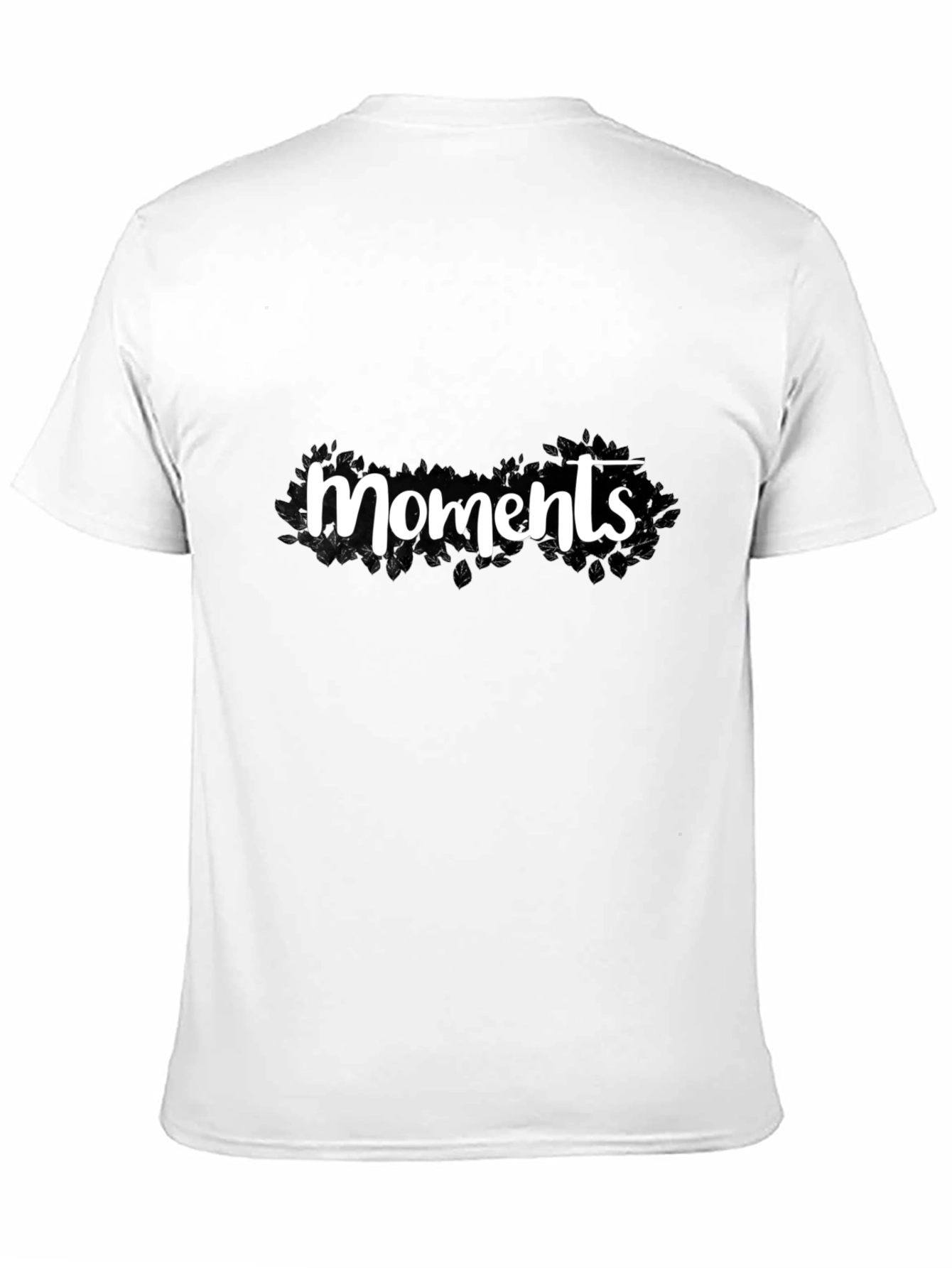 Moments Black Graphic T-Shirt - Stylish Casual Wear