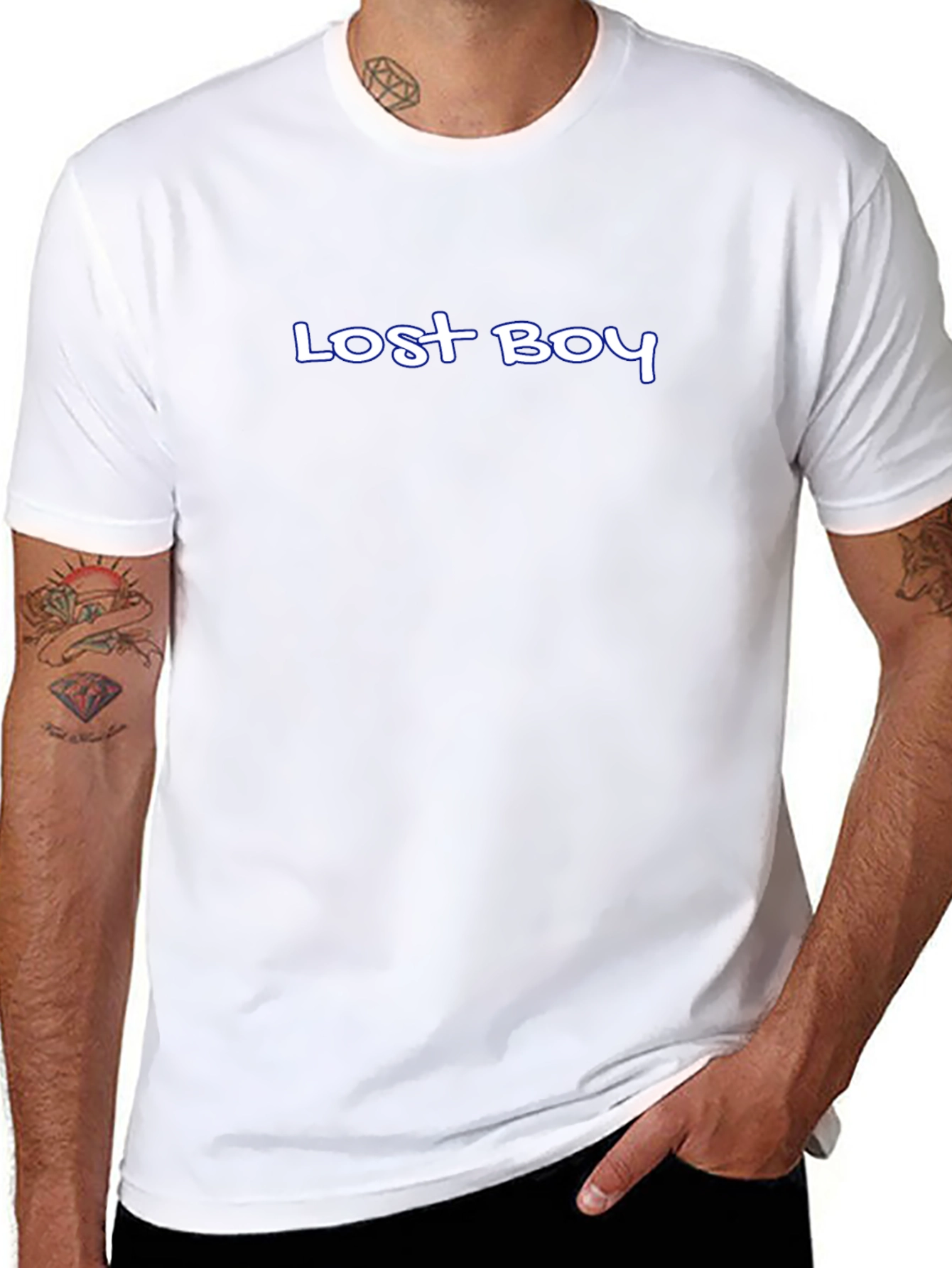 Lost Boy Tee - Classic Black T-Shirt