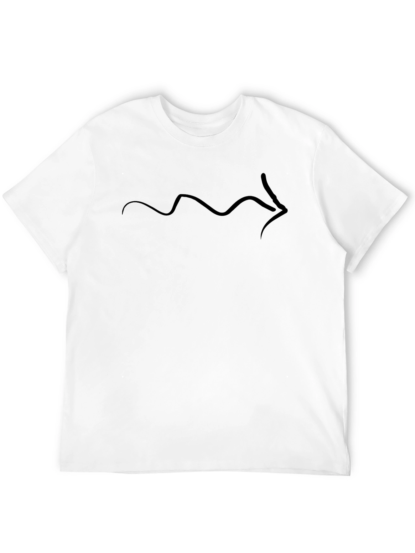 Minimalist Arrow Tee - Stylish Graphic T-Shirt