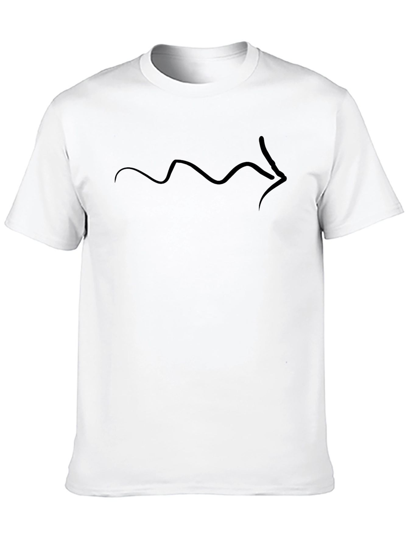 Minimalist Arrow Tee - Stylish Graphic T-Shirt