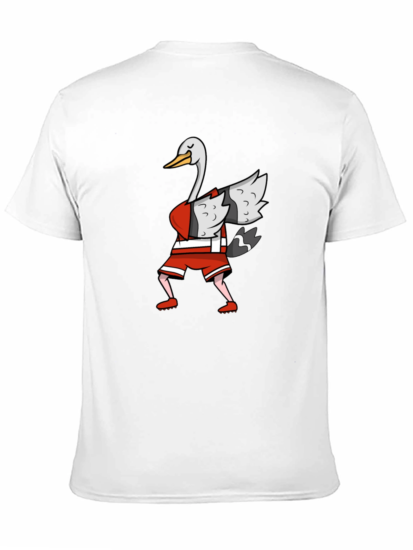 Dabbing Goose Graphic T-Shirt - Funny Animal Tee