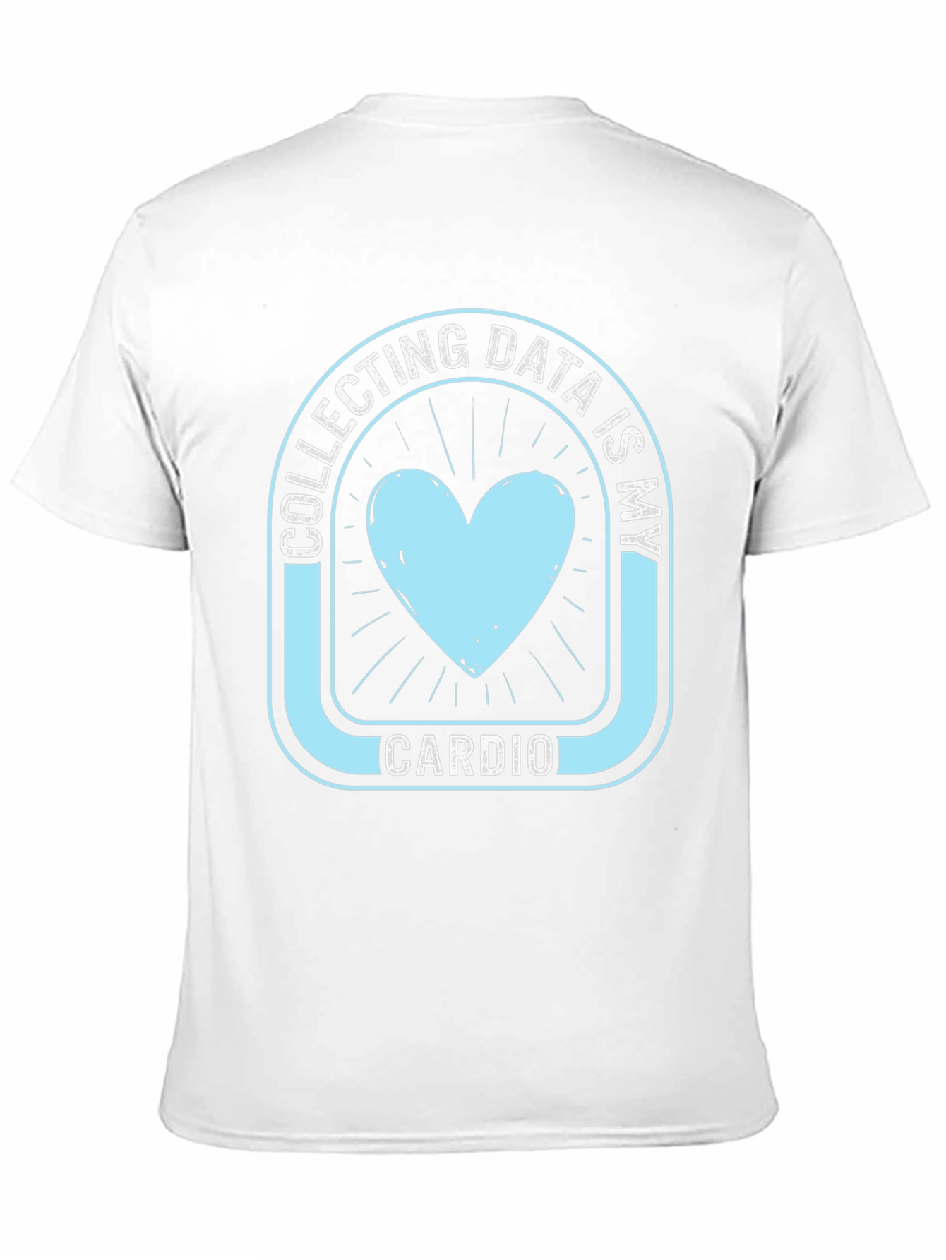 Data Collection Heart Cardio Graphic T-Shirt