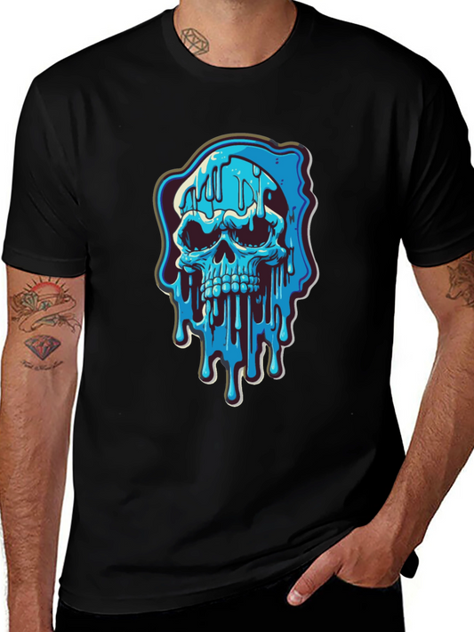 Melting Skull Graphic Tee