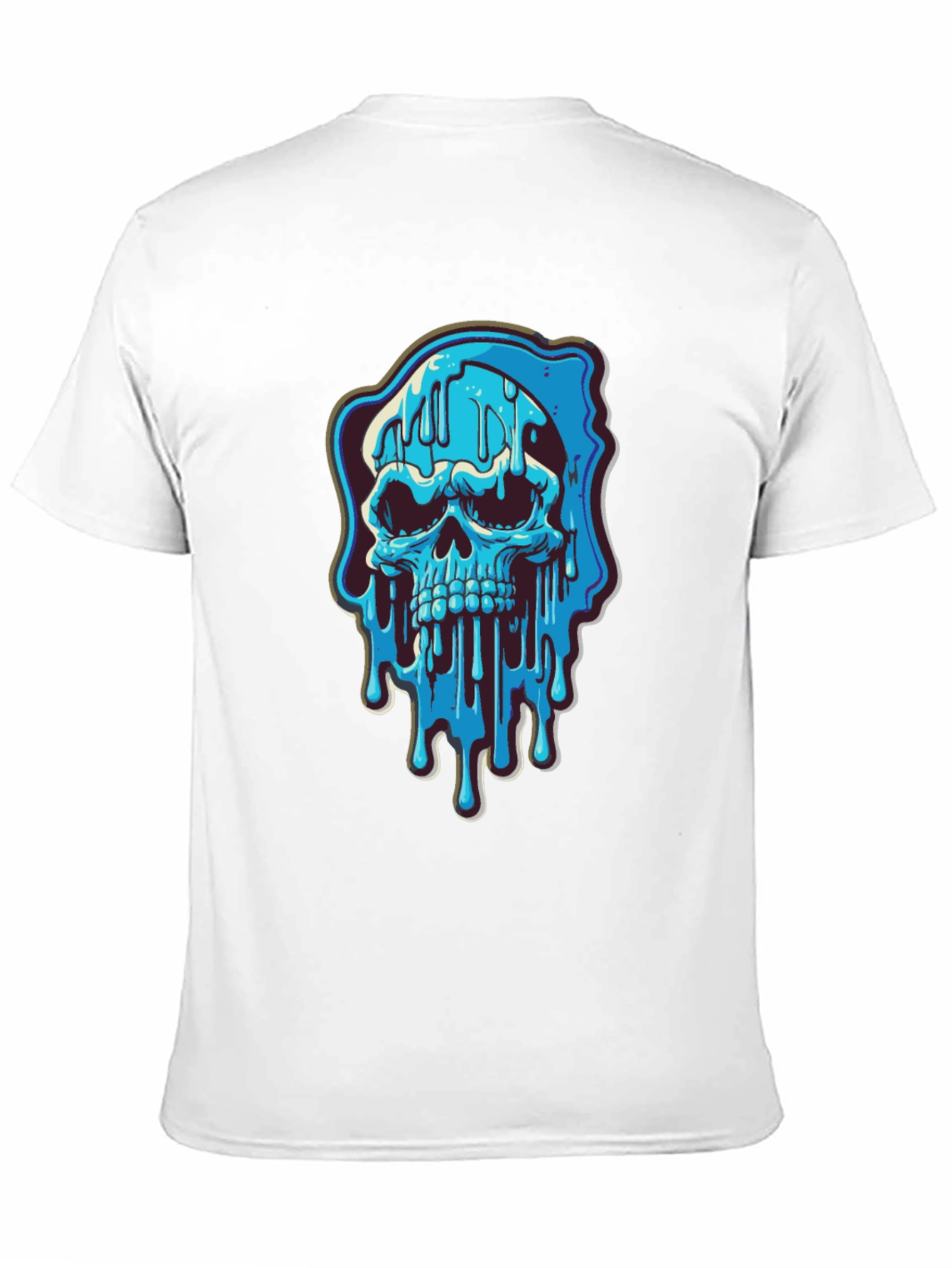 Melting Skull Graphic Tee