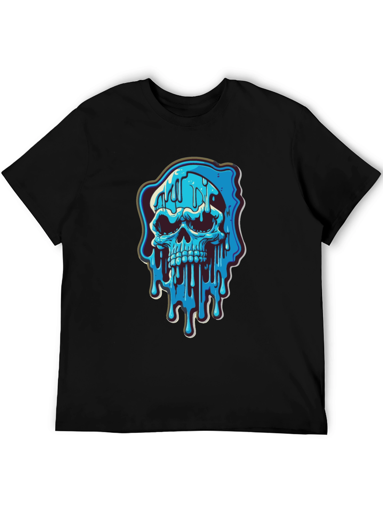 Melting Skull Graphic Tee