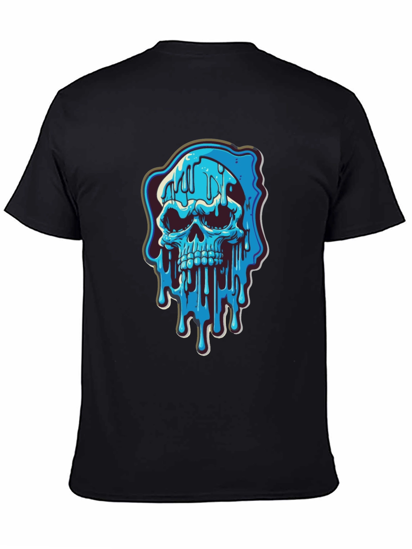 Melting Skull Graphic Tee