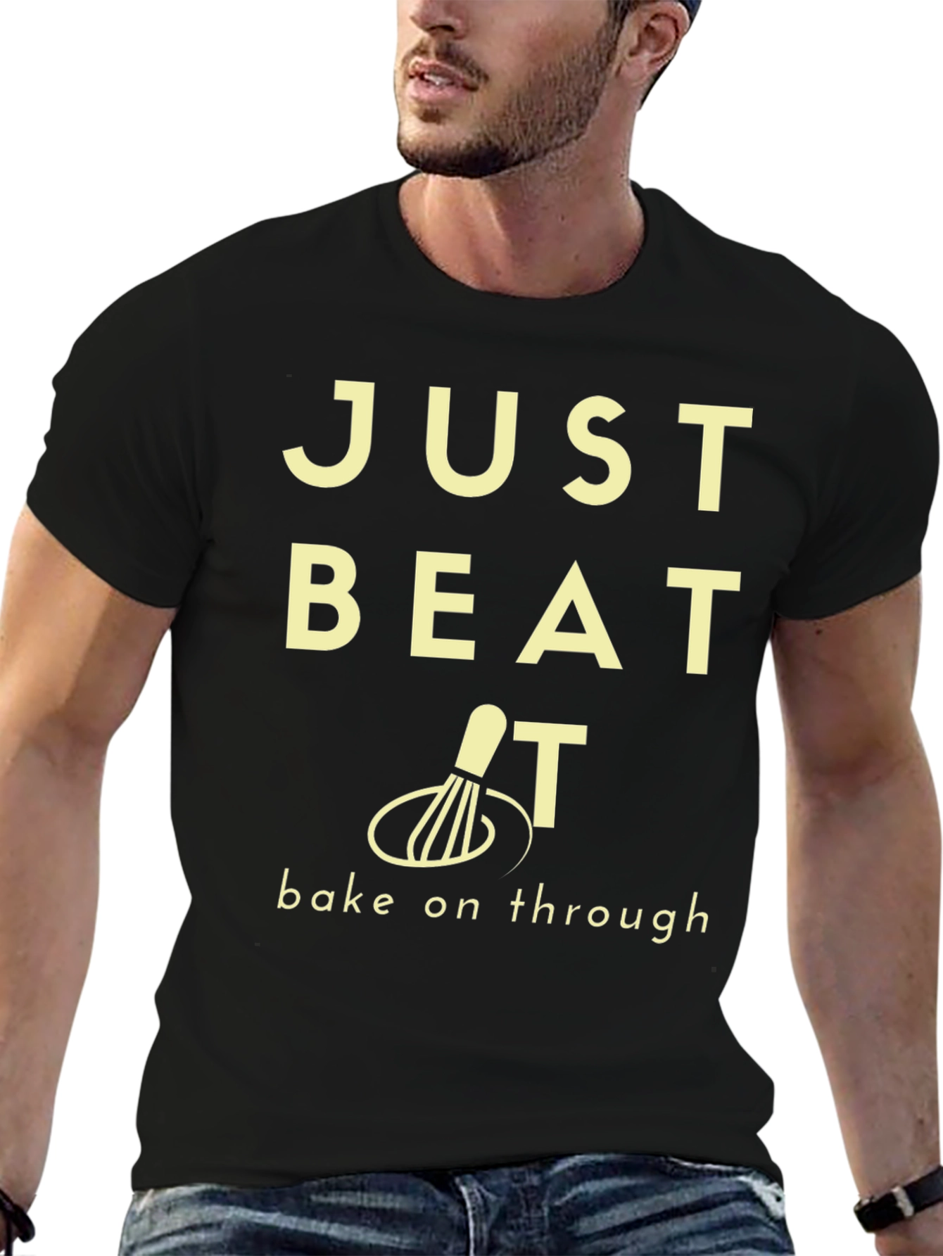 Just Beat It Graphic T-Shirt - Bake On Through