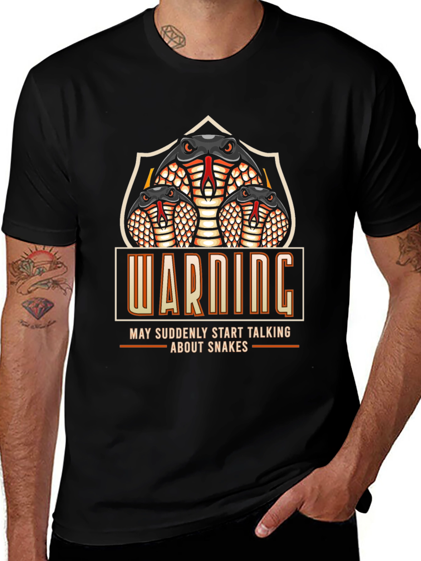 Warning Snakes T-Shirt