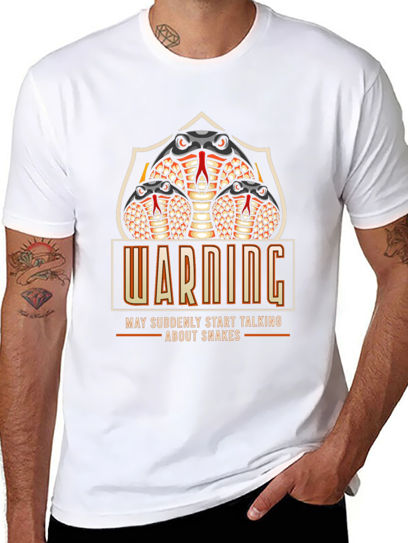 Warning Snakes T-Shirt