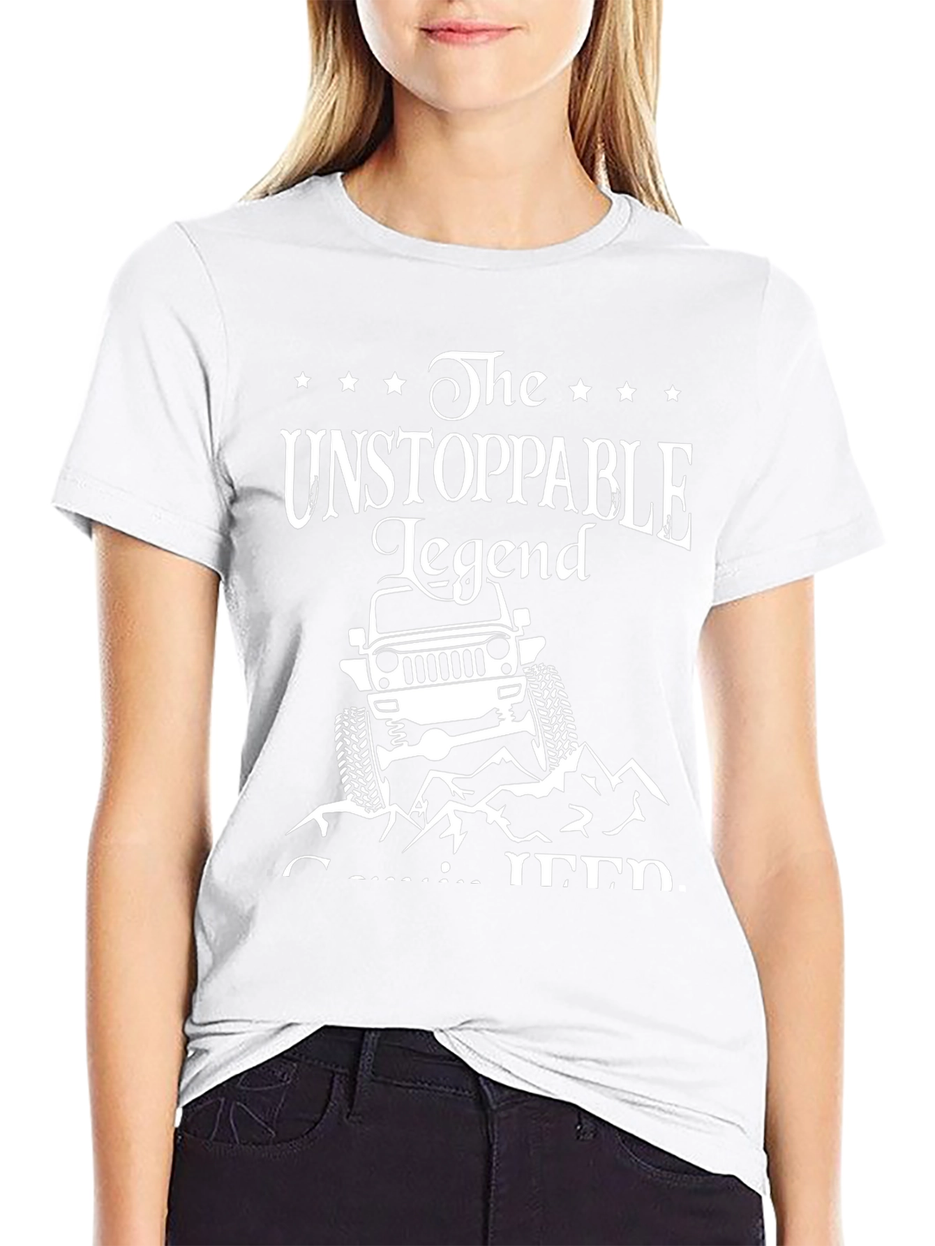 Unstoppable Legend Jeep T-Shirt - Off-Road Adventure Tee