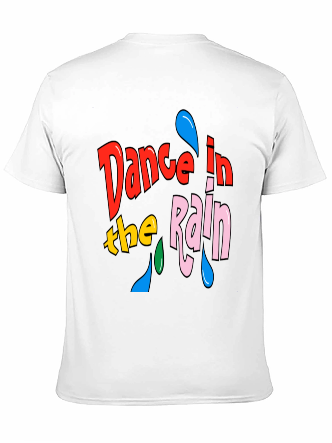 Dance in the Rain Graphic Tee - Black T-Shirt