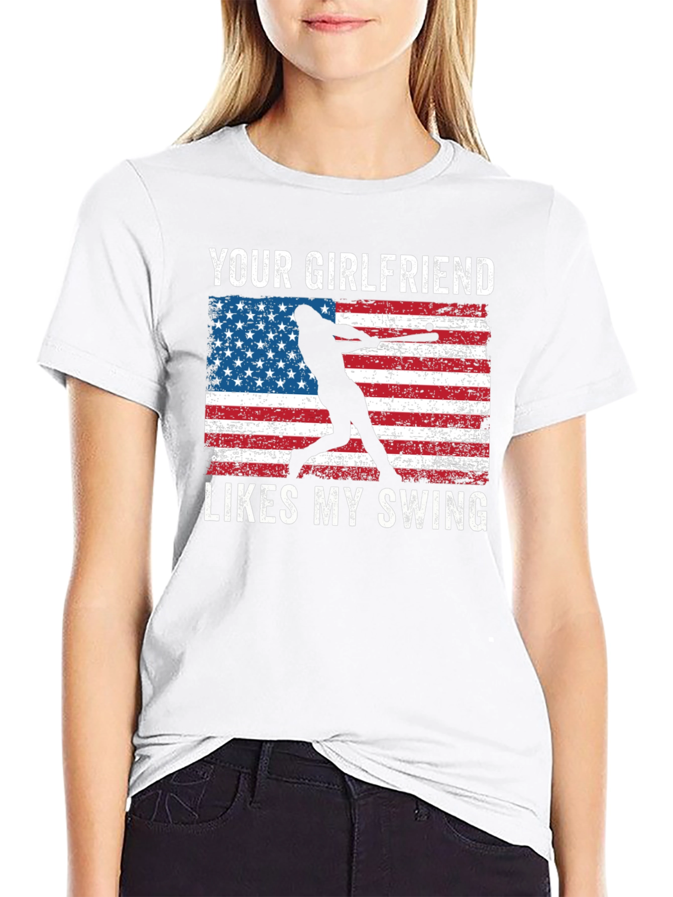 Your Girlfriend Likes My Swing T-Shirt