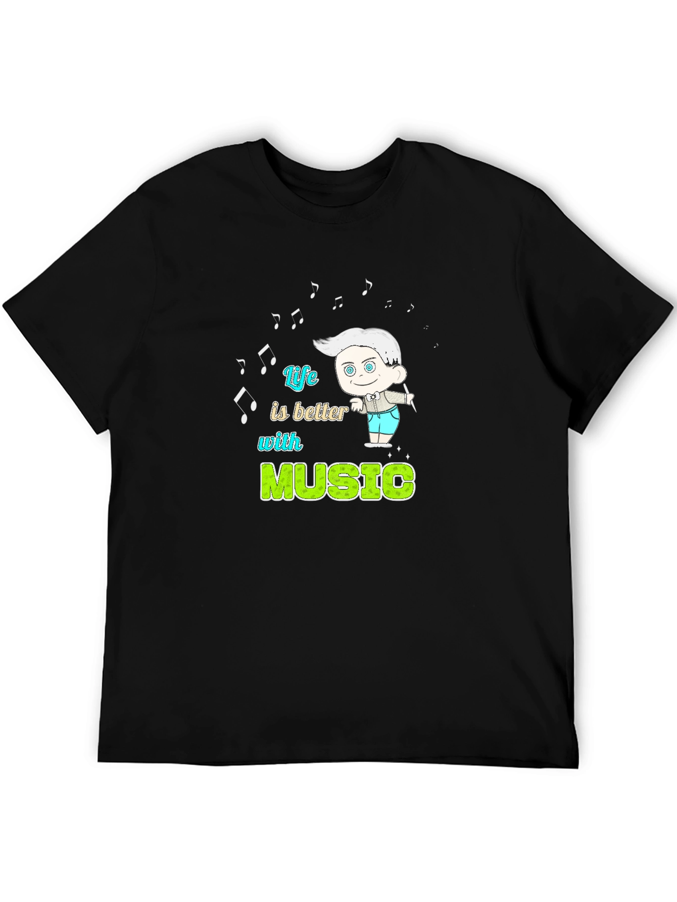 Life is Better with Music Graphic Tee