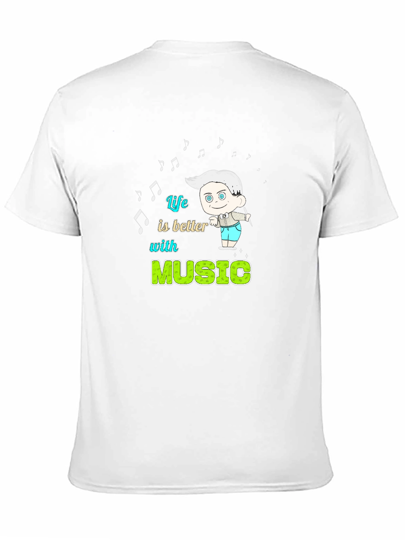 Life is Better with Music Graphic Tee