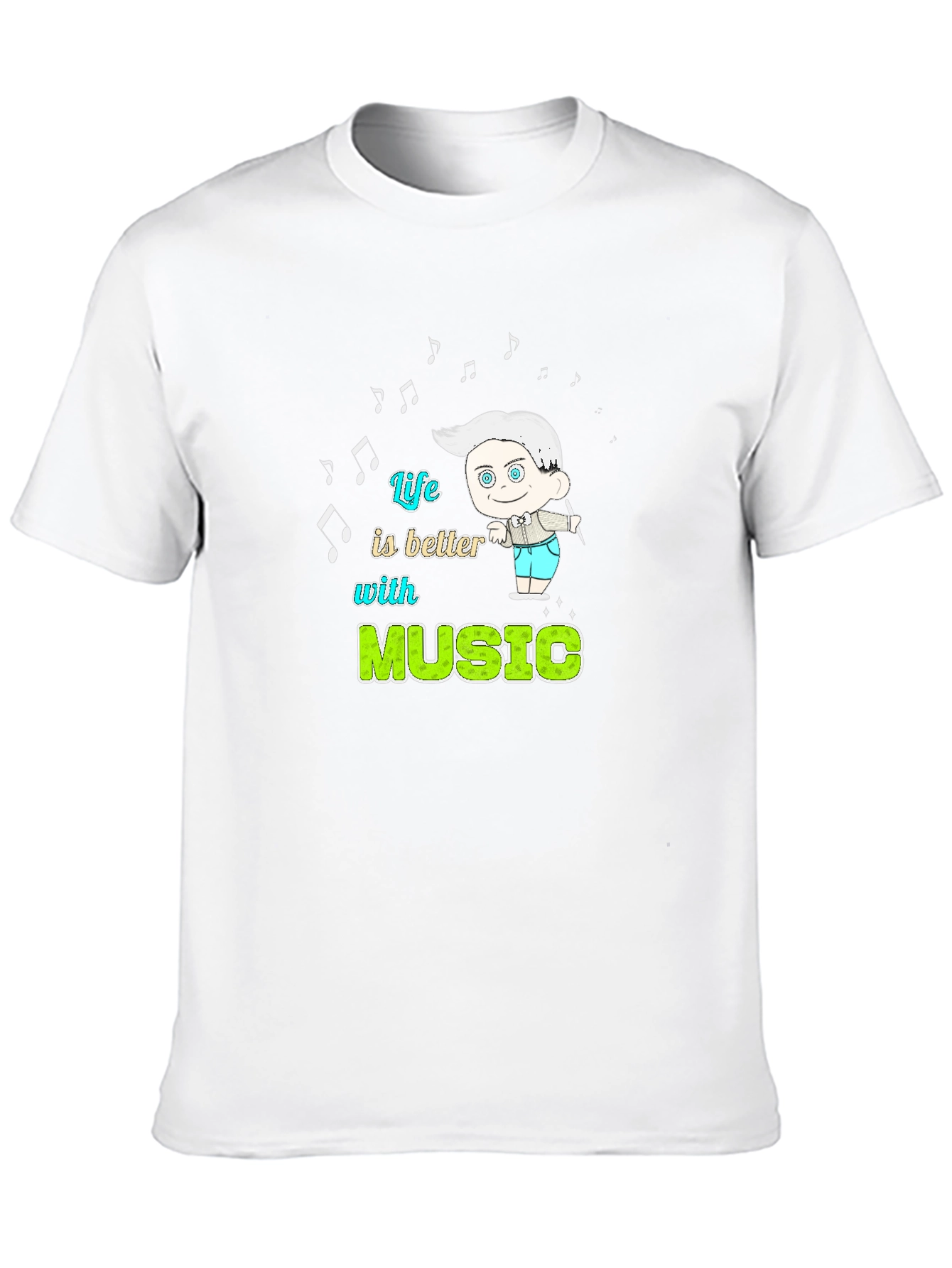 Life is Better with Music Graphic Tee