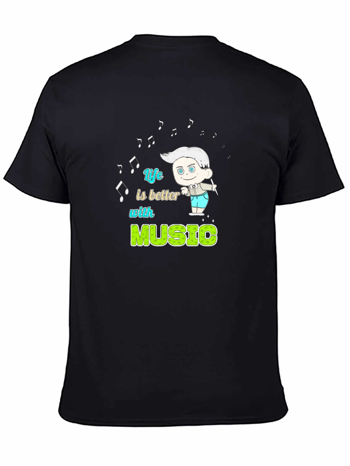 Life is Better with Music Graphic Tee