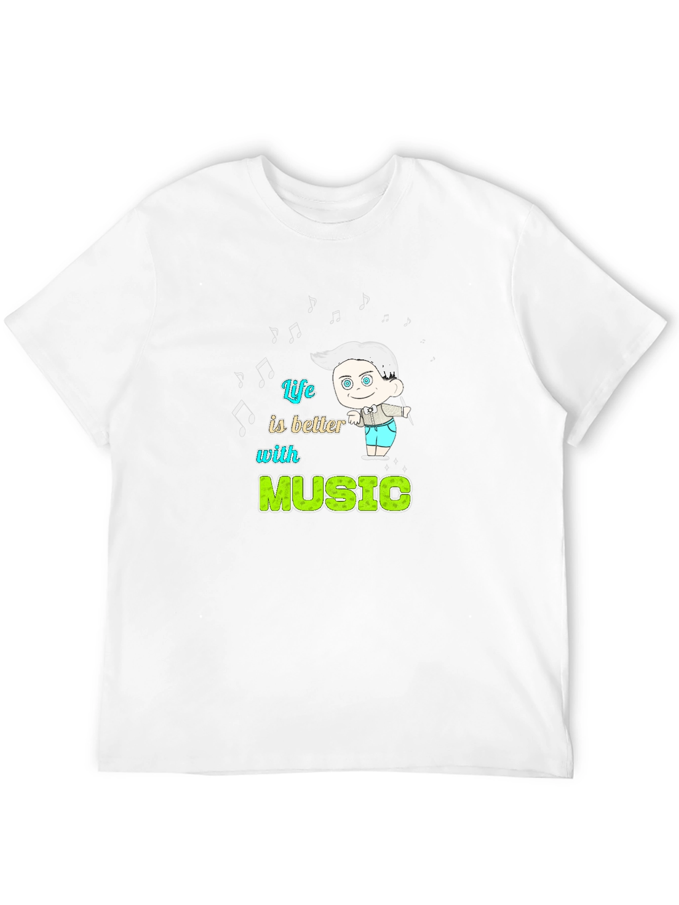 Life is Better with Music Graphic Tee