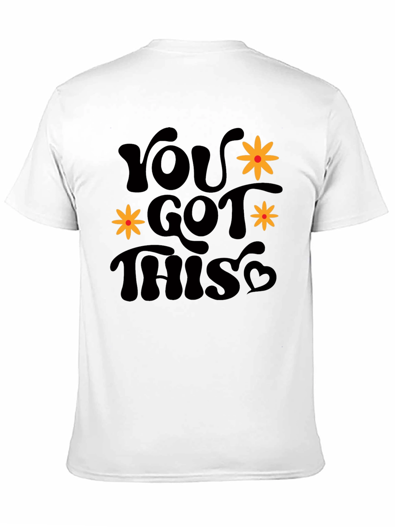 You Got This Graphic Tee - Retro Black T-Shirt