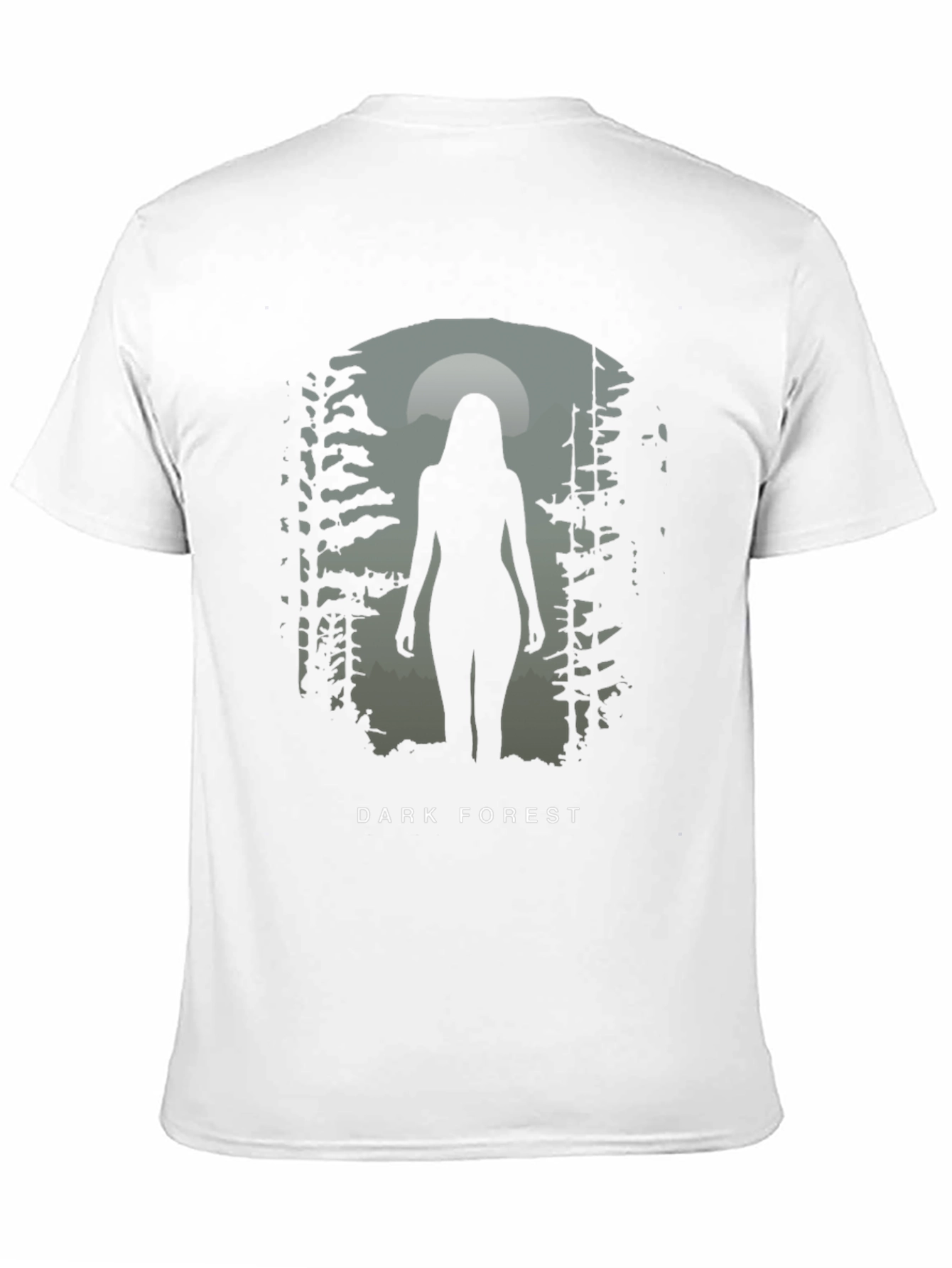 Dark Forest Silhouette Graphic Tee