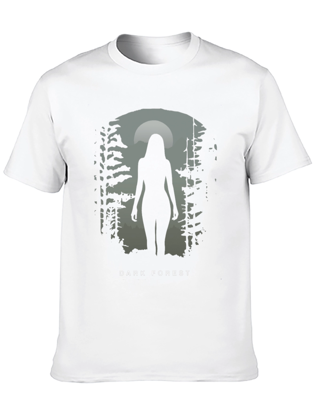 Dark Forest Silhouette Graphic Tee