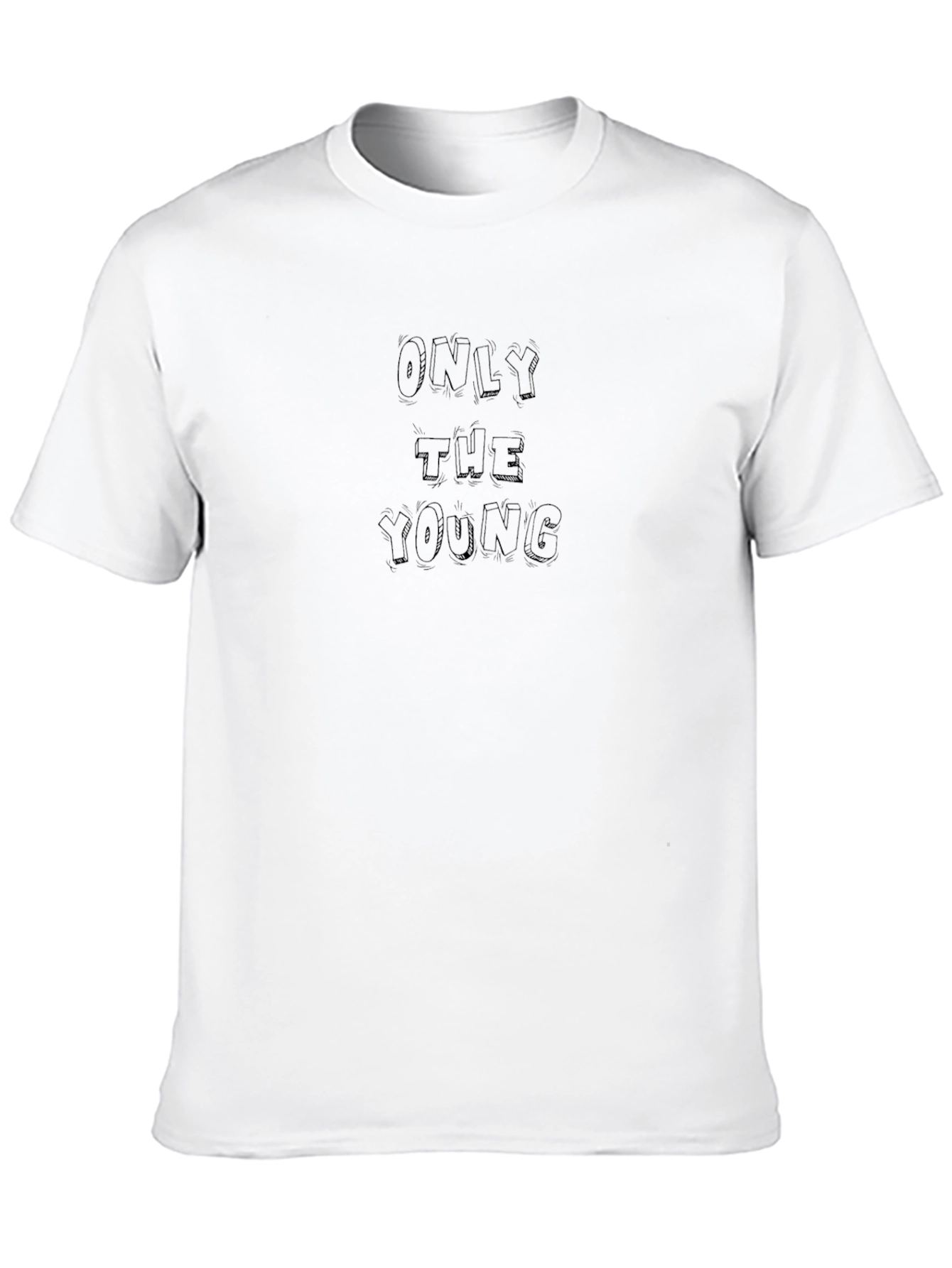 Only The Young Graphic Tee - Black Unisex T-Shirt