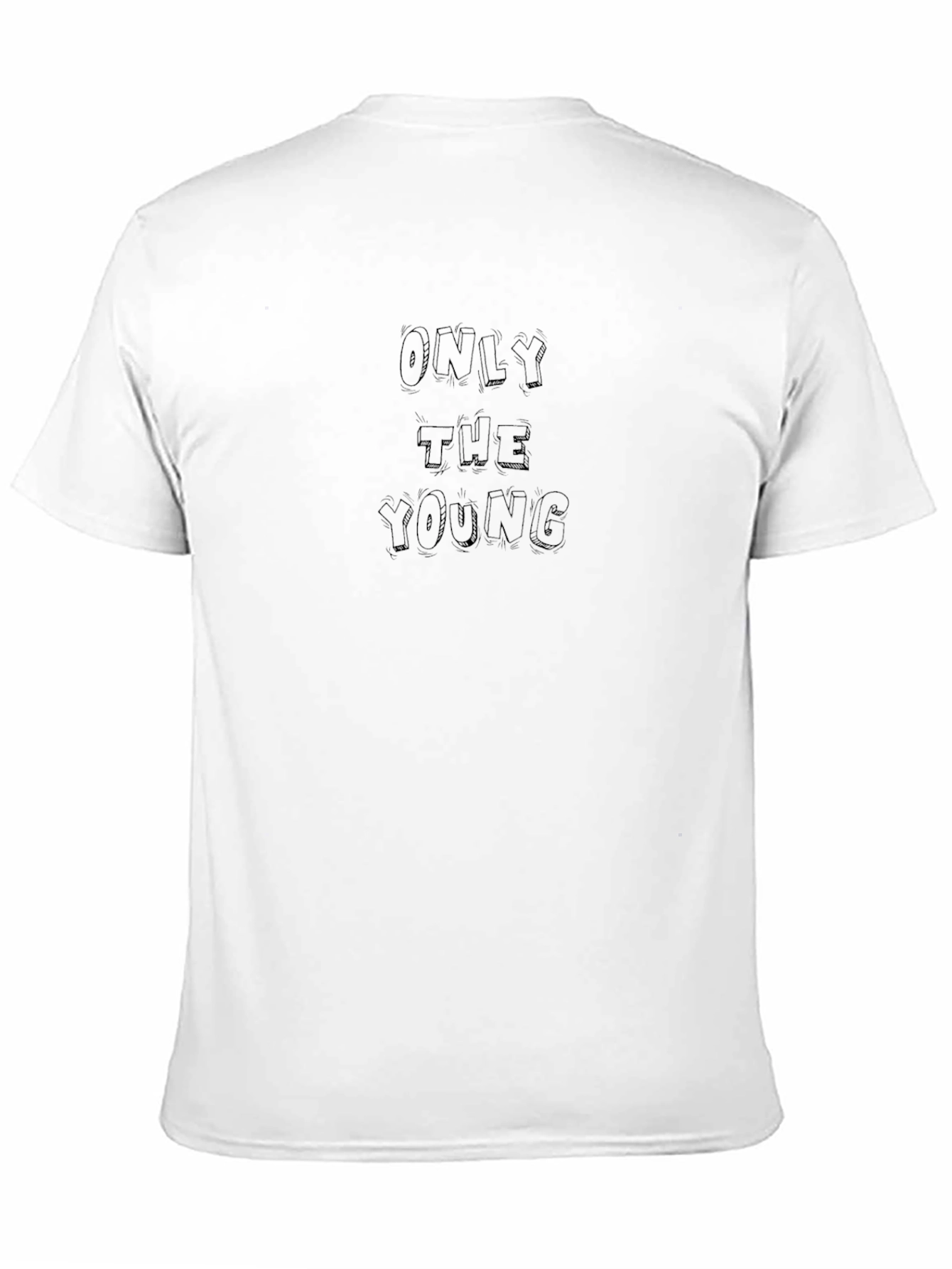 Only The Young Graphic Tee - Black Unisex T-Shirt