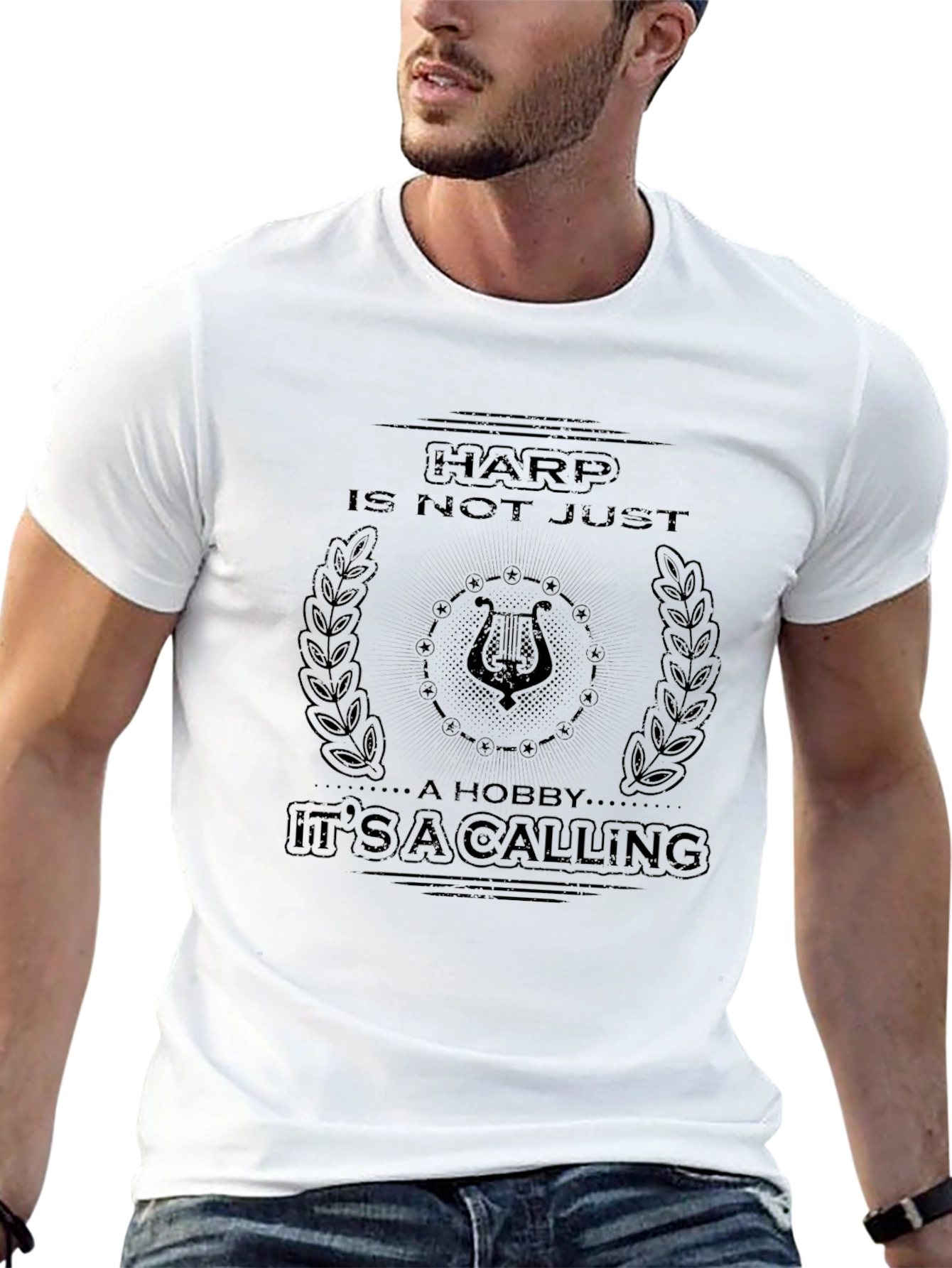 Harp Calling T-Shirt - Music Lover Tee