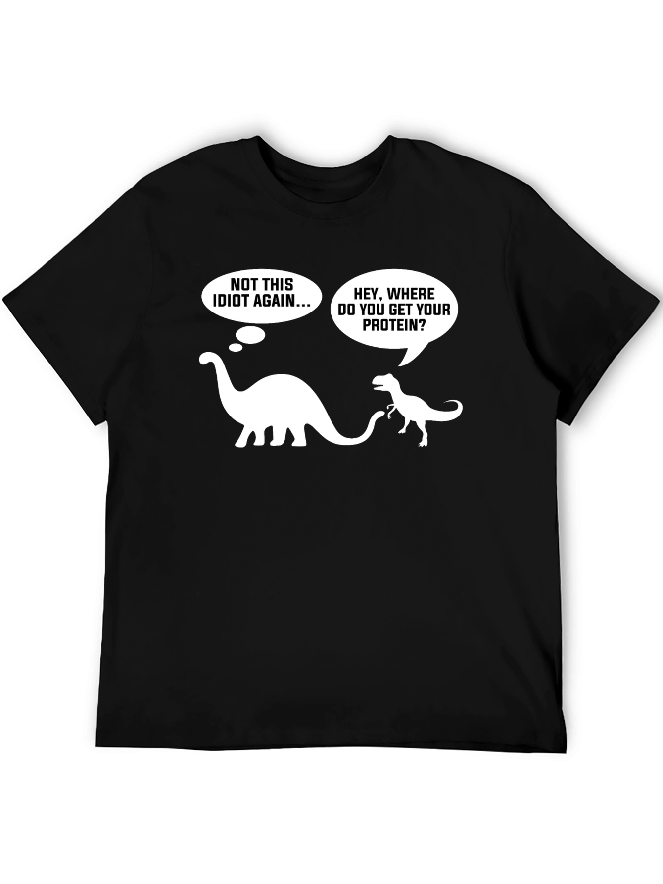 Dino Protein T-Shirt - Vegan Humor