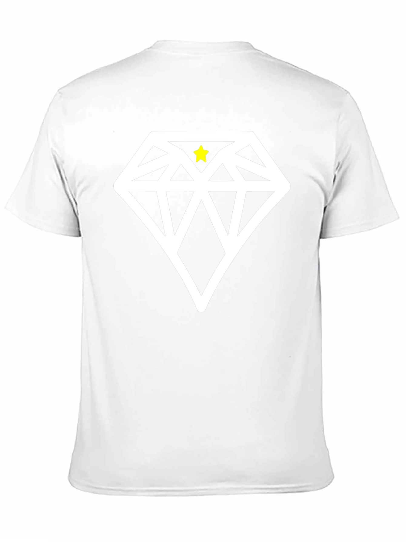 Diamond Star Graphic Black T-Shirt